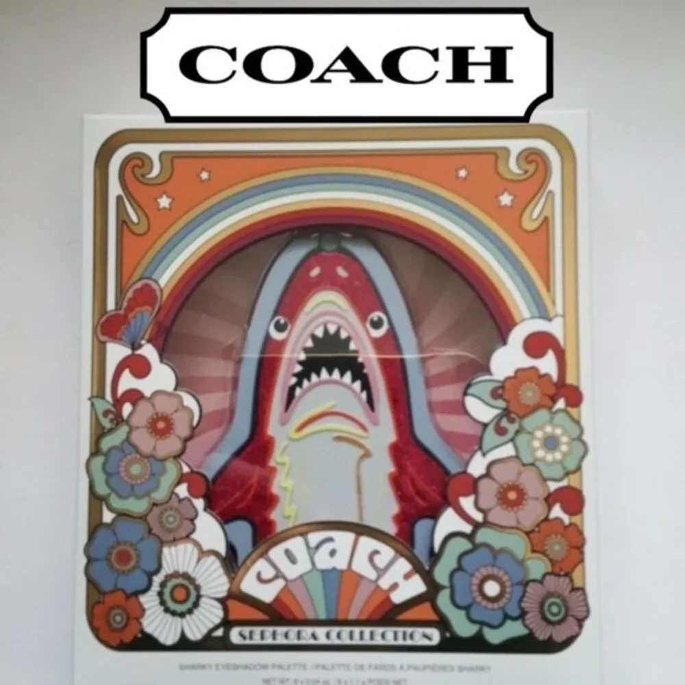 Coach Sephora Sharky Eyeshadow Palette NIB
